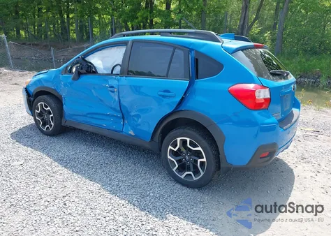 2016 Subaru Crosstrek 2.0I Limited from USA, damaged, VIN JF2GPALC6G8325058